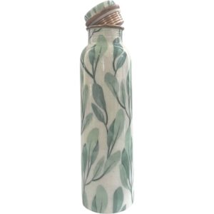Koper waterfles groen 750ml