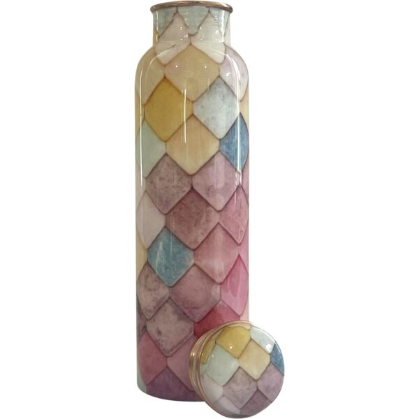Koper waterfles kleur 750ml - Afbeelding 2