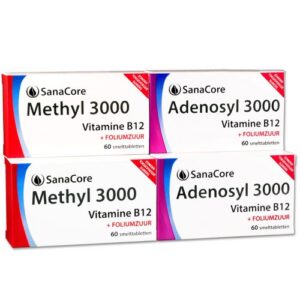 Vitamine B12 zuigtablet met foliumzuur