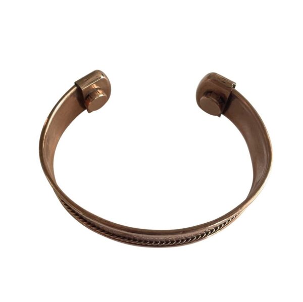 Koper armband met magneten - Afbeelding 2
